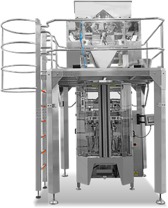 Weighing and packaging system for detergent powder