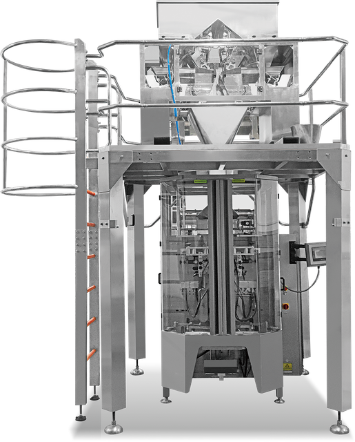 Weighing and packaging system for detergent powder