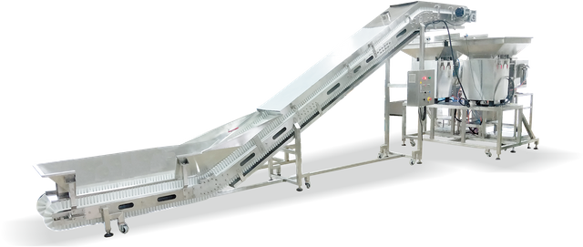 Big bag puffed food weighing and packaging system