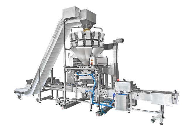 Small-size fruits linear filling system