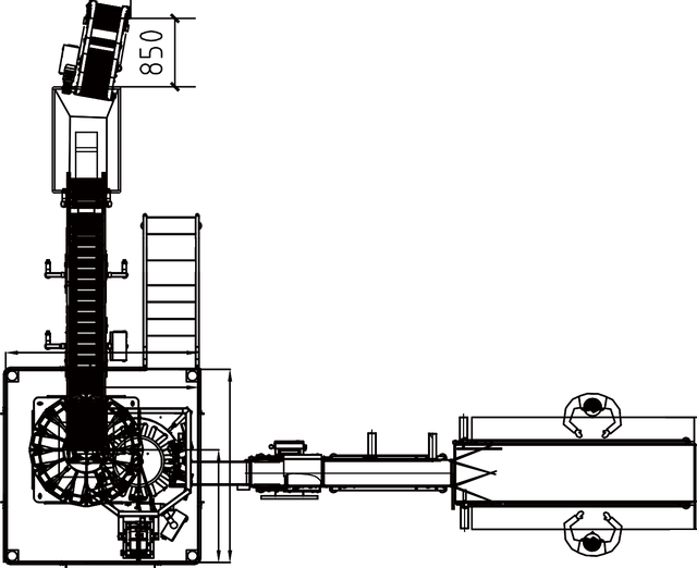 Bag-in-bag weighing and packaging system