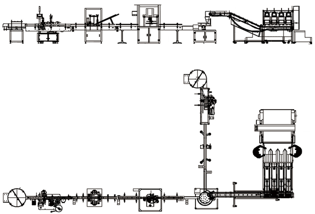 Biscuits weighing and packaging line