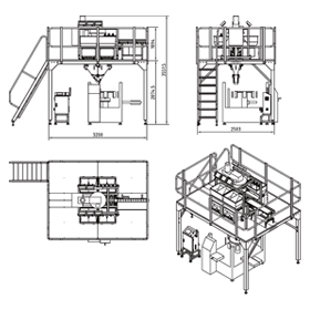 Grains and cereals mix weighing and packaging system.png