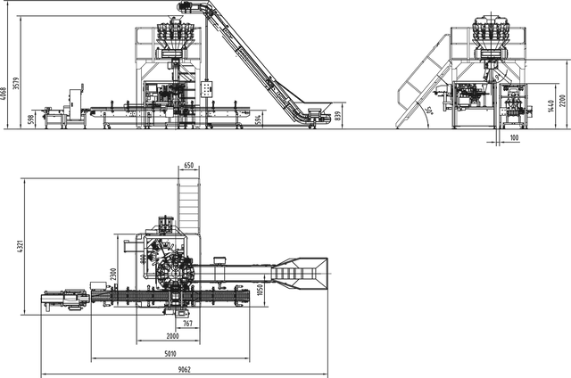 Effervescent tablet weighing flexible packaging system