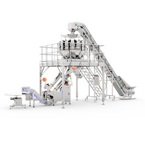 Automatic Fruits Weighing And Net Bag Packaging System