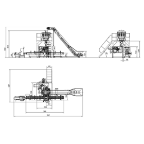 Effervescent tablet weighing flexible packaging system.png