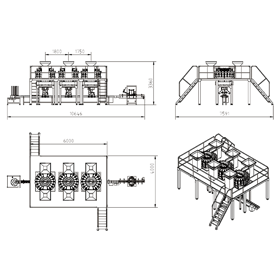 Weighing and filling system for 6-type chocolate beans.png