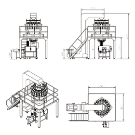Ball-shaped food weighing and filling system (chocolate balls).png